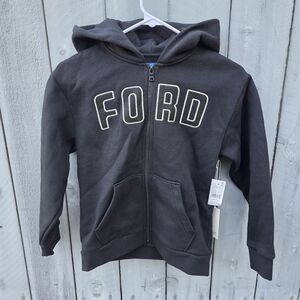NWT Pacsun Ford Zip Up Kids Hoodie
